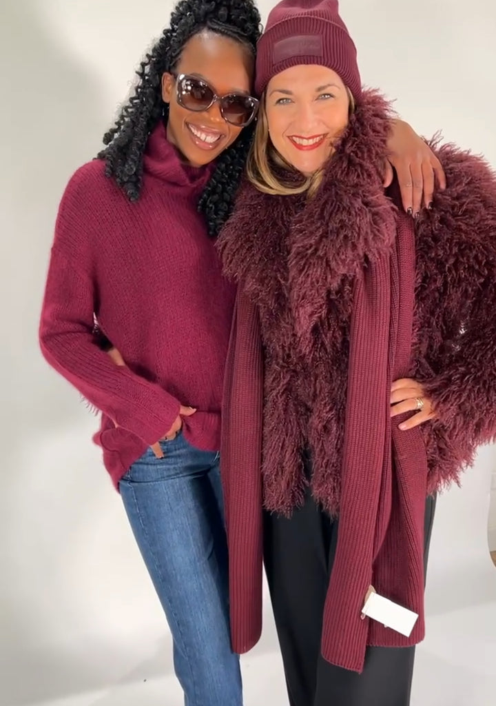 Fake Fur Jacke Langhaar