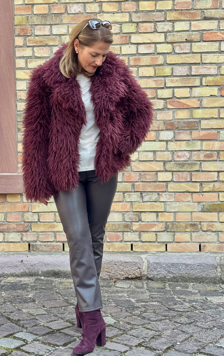 Fake Fur Jacke Langhaar