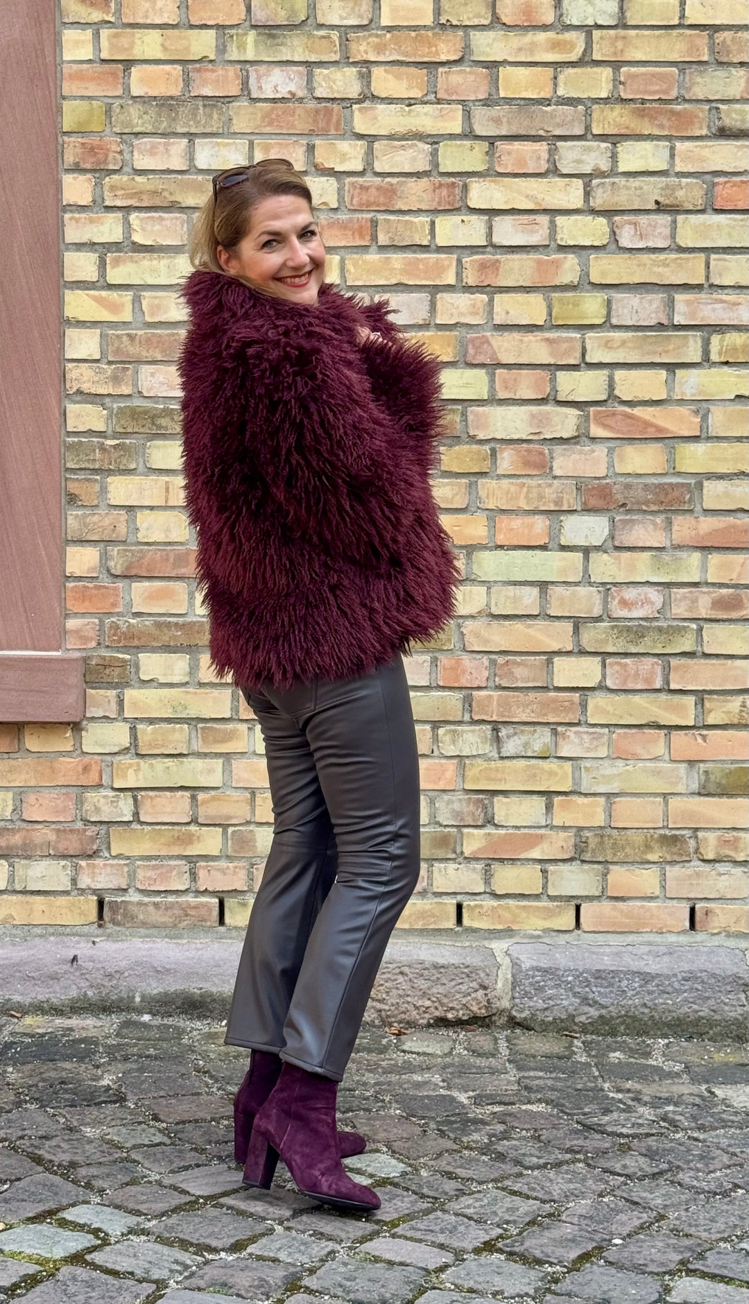 Fake Fur Jacke Langhaar