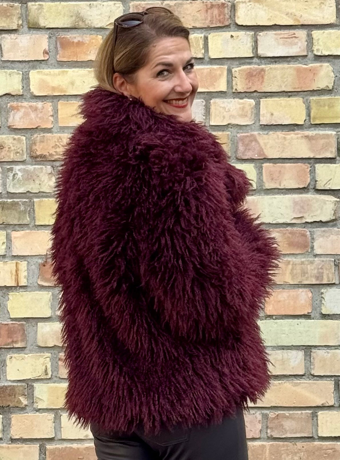 Fake Fur Jacke Langhaar