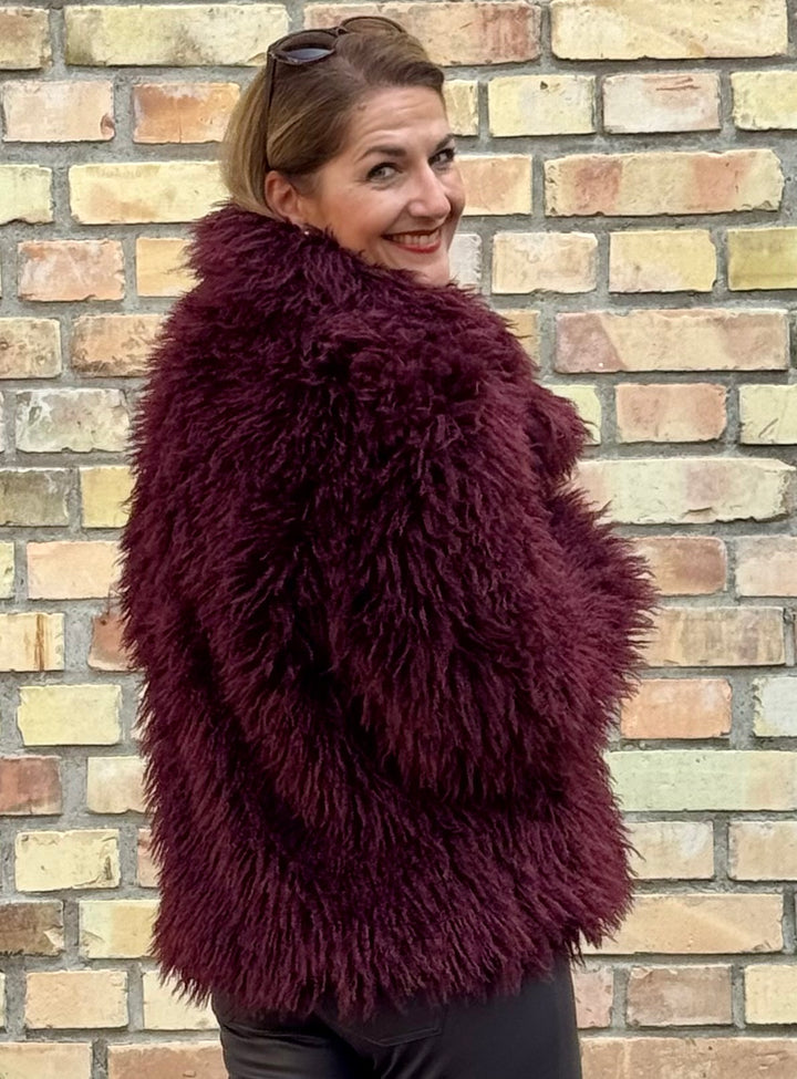 Fake Fur Jacke Langhaar