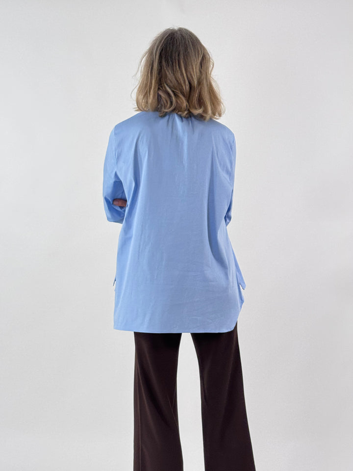 Hemdbluse A-Shape & Side Slits