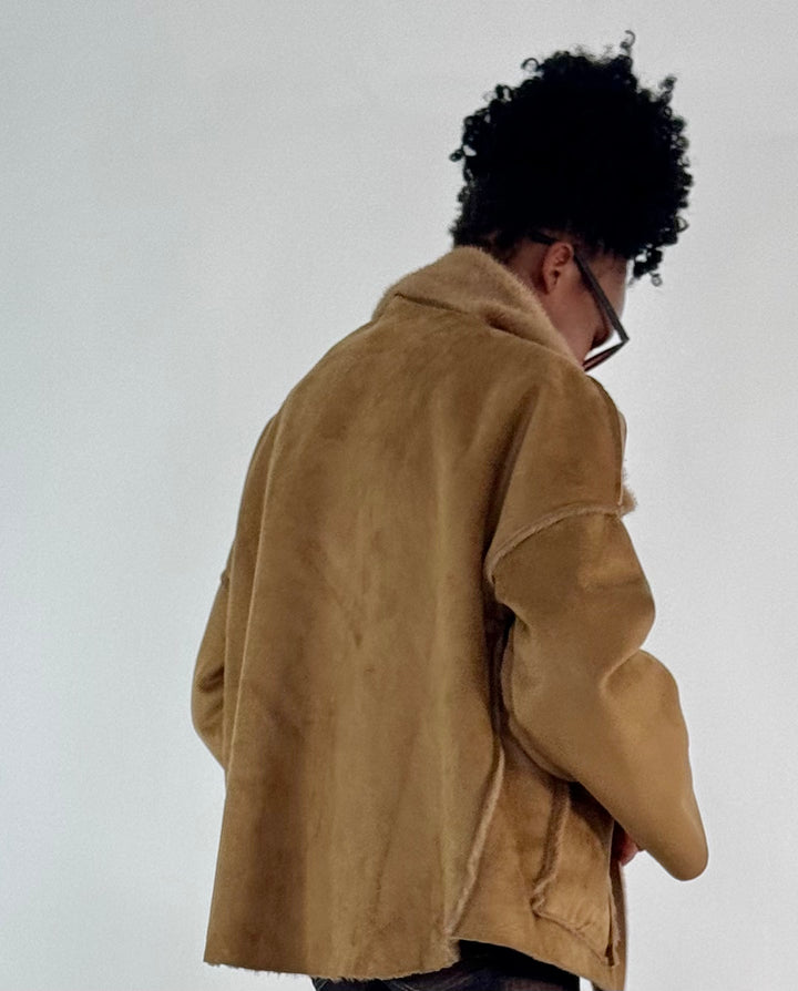Wende Jacke Fake Fur