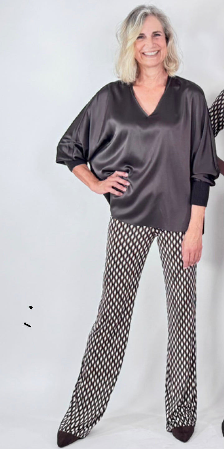 Hose Spino Salino Taupe