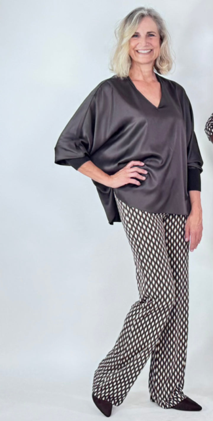 Hose Spino Salino Taupe