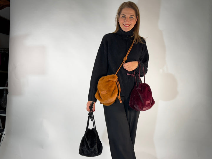Tasche Mini Nina Fur