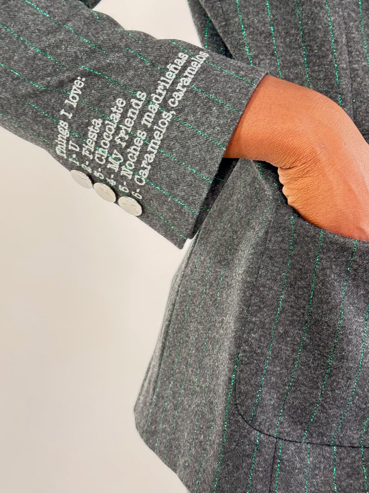Nadelstreifen Blazer - Harlow