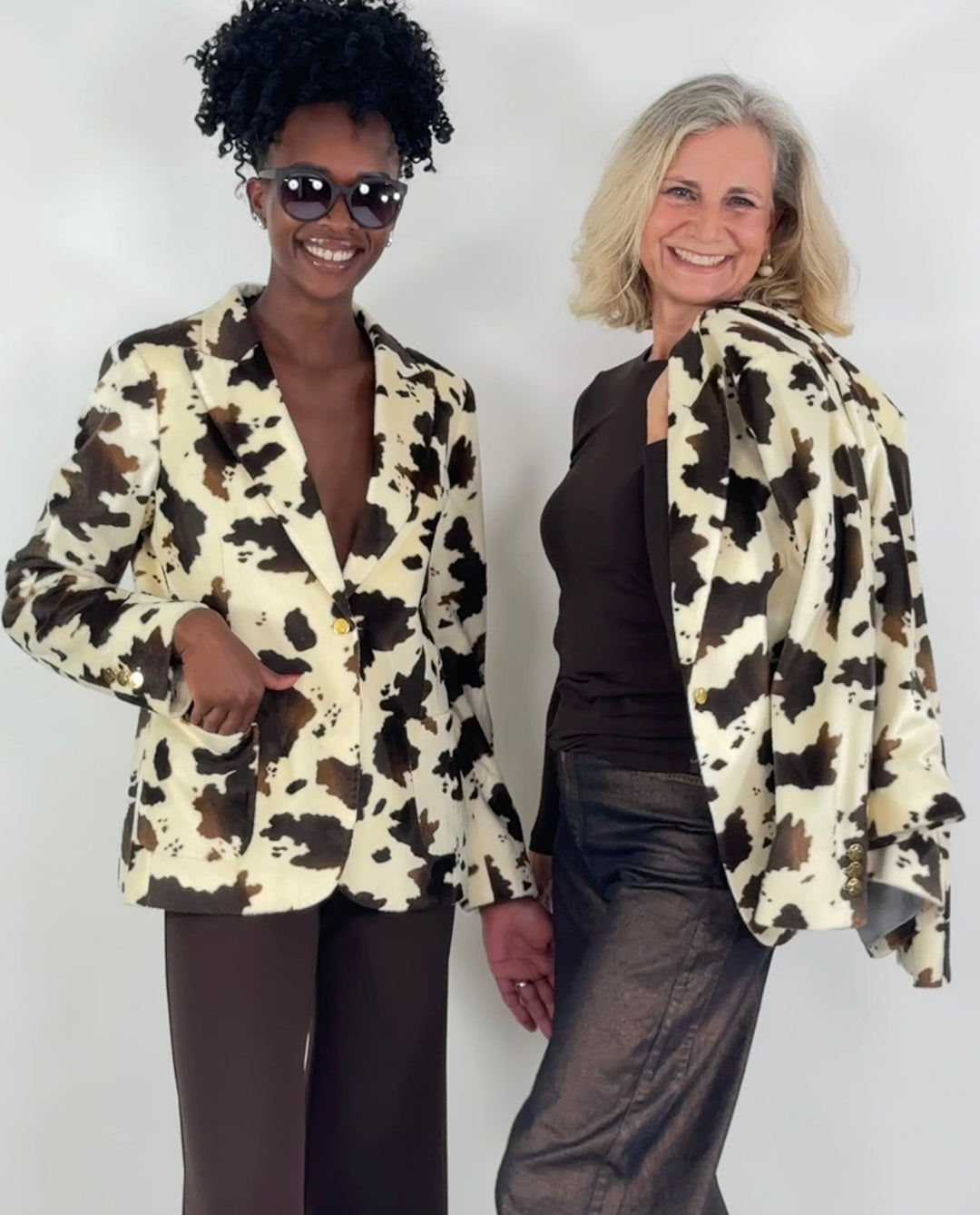 Blazer - Hillary im Cow Print