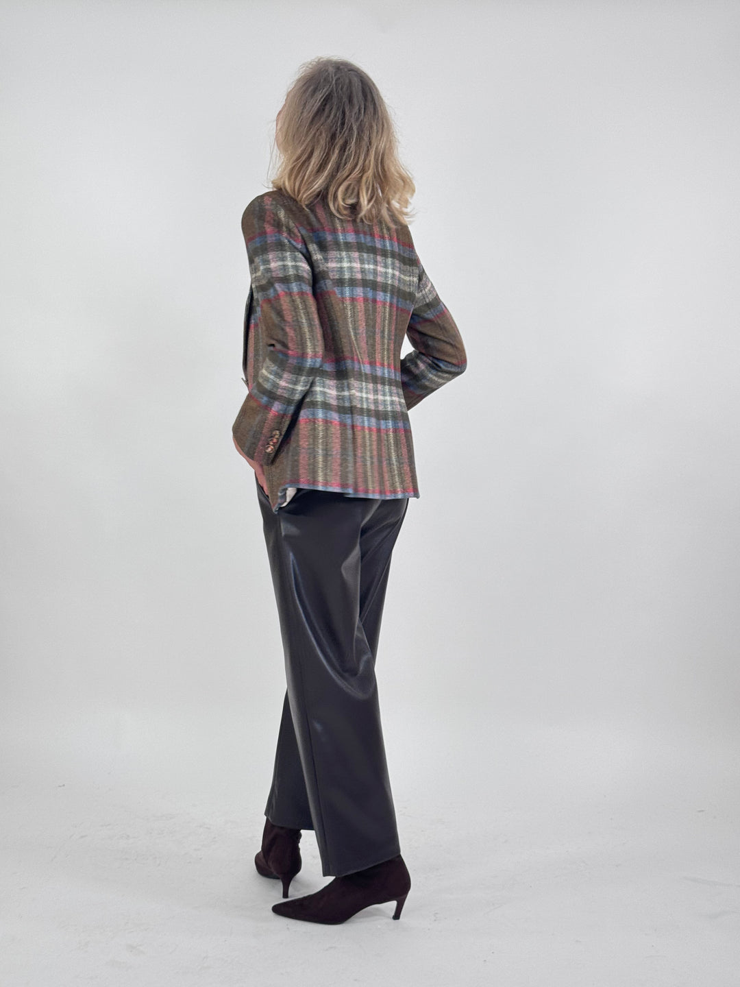 Blazer - Heather im Karo-Design
