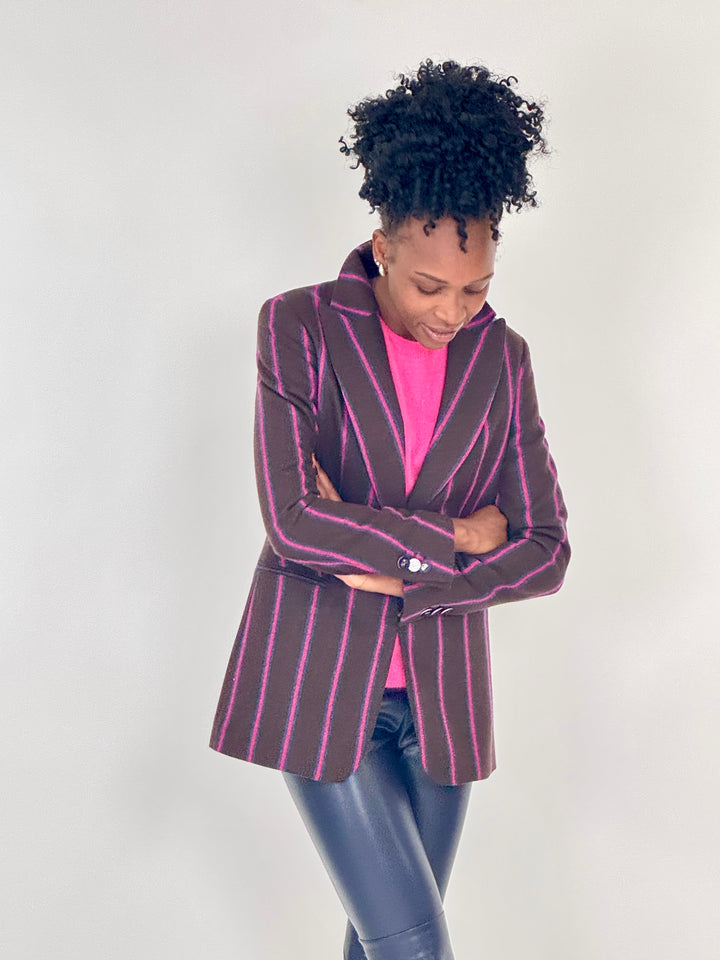 Nadelstreifen Blazer - Sophia