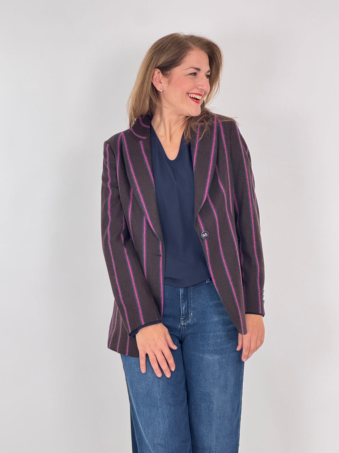 Nadelstreifen Blazer - Sophia