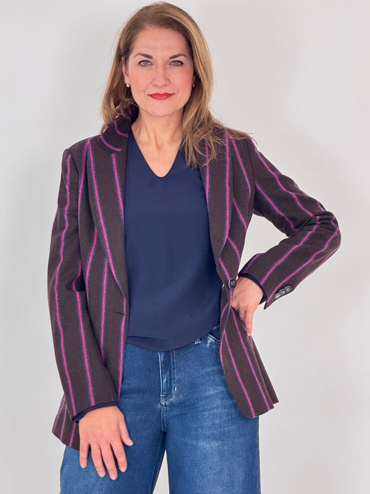 Nadelstreifen Blazer - Sophia