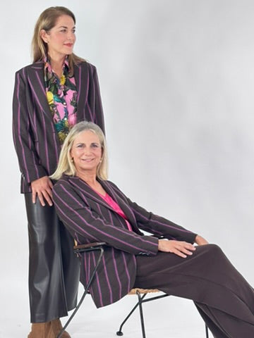 Nadelstreifen Blazer - Sophia
