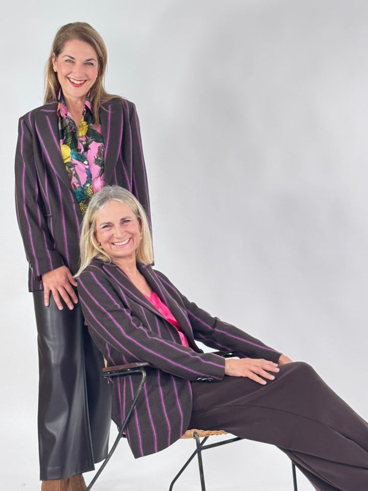 Nadelstreifen Blazer - Sophia