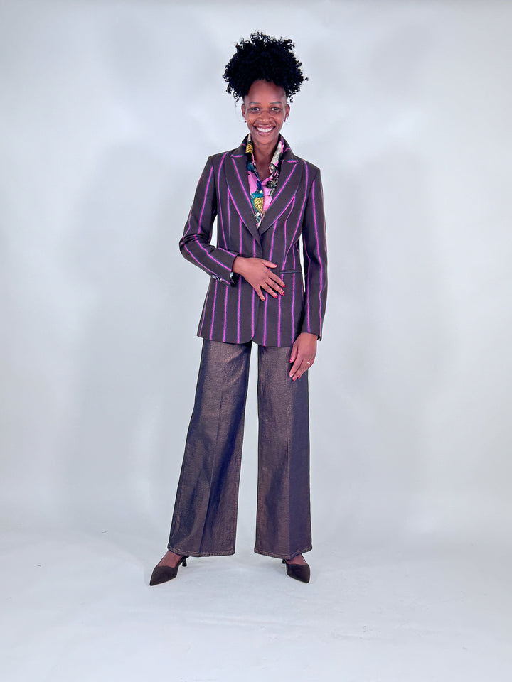 Nadelstreifen Blazer - Sophia