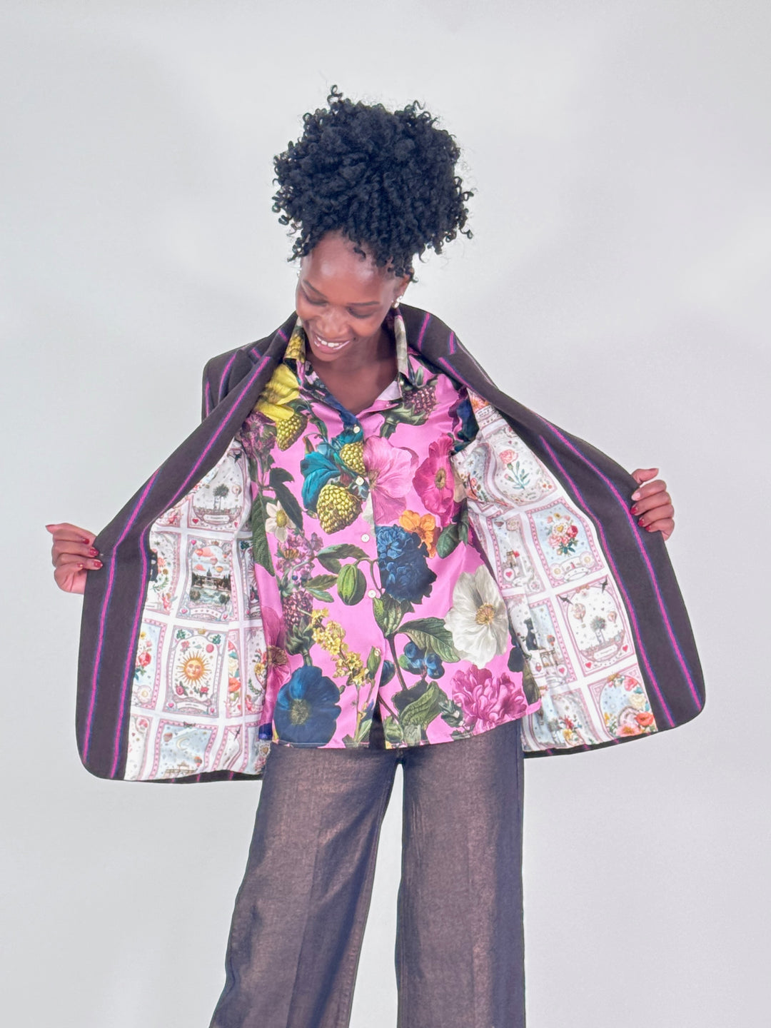Nadelstreifen Blazer - Sophia