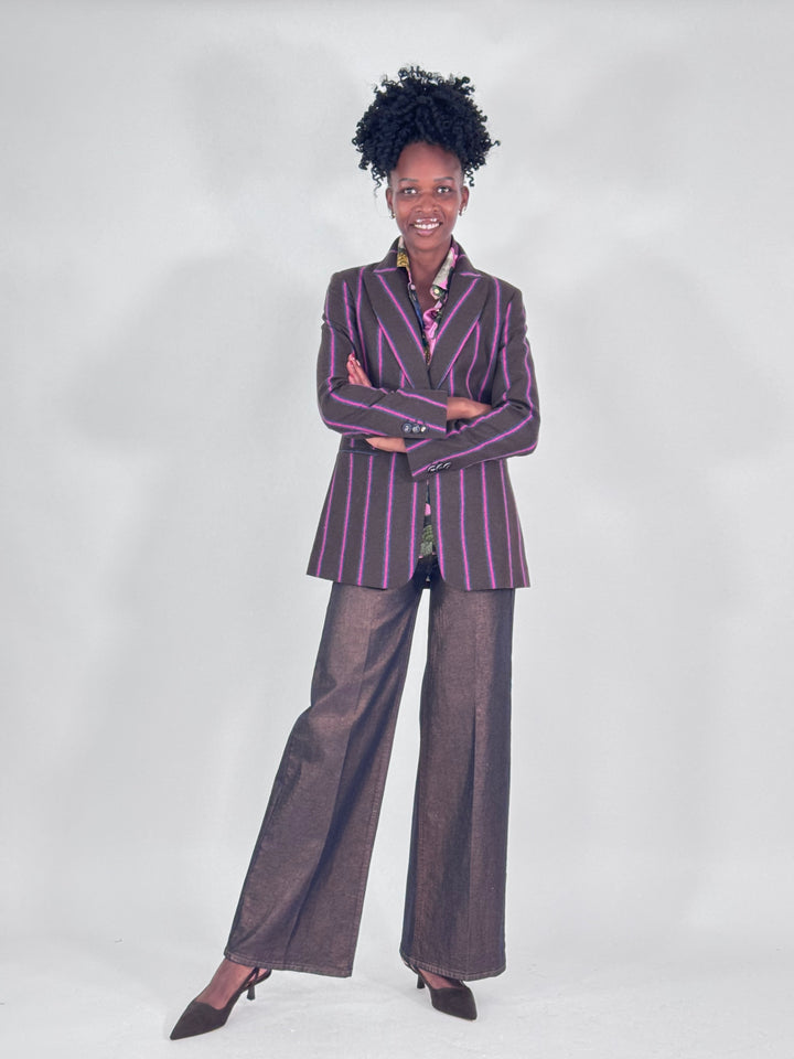 Nadelstreifen Blazer - Sophia