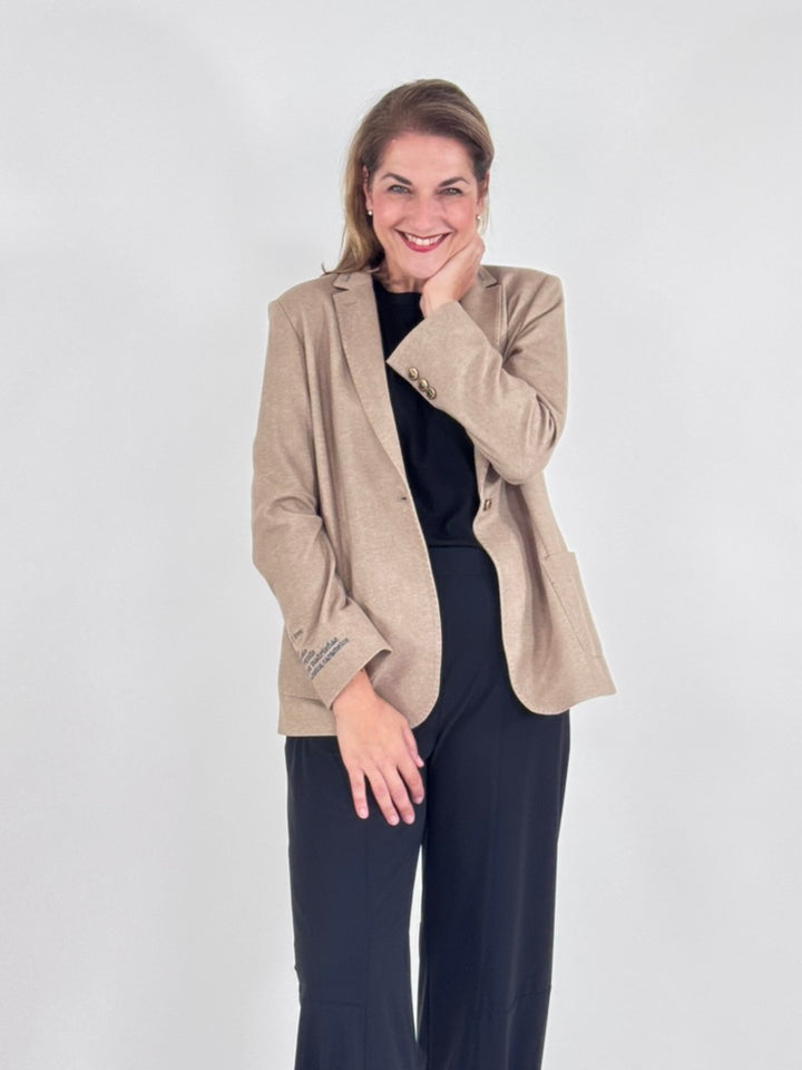 Blazer Harlow im Herringbone-Design