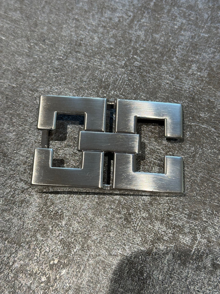 Gürtel-Schließe Sonja 40 mm in Silber