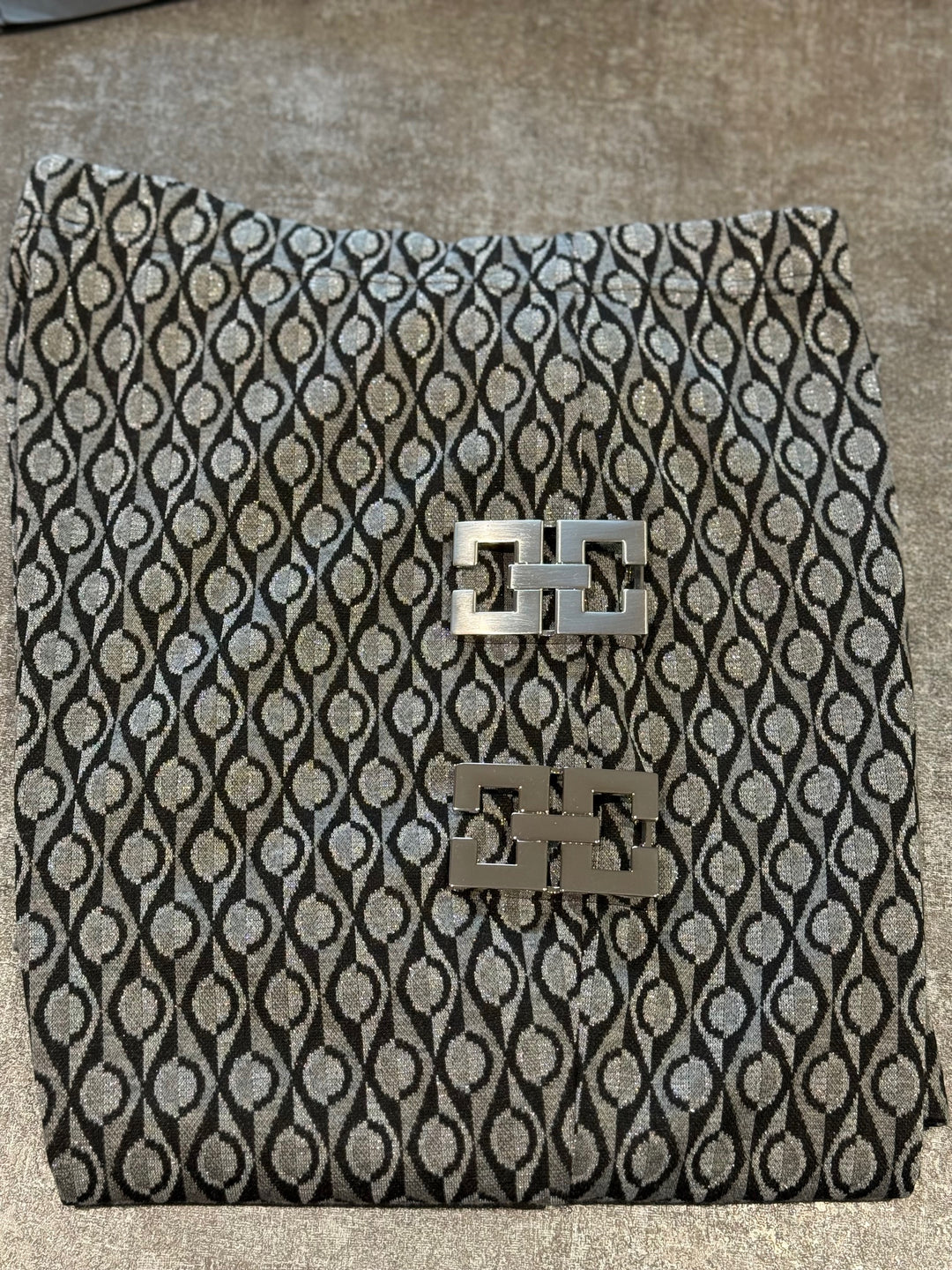 Gürtel-Schließe Sonja 40 mm in Silber