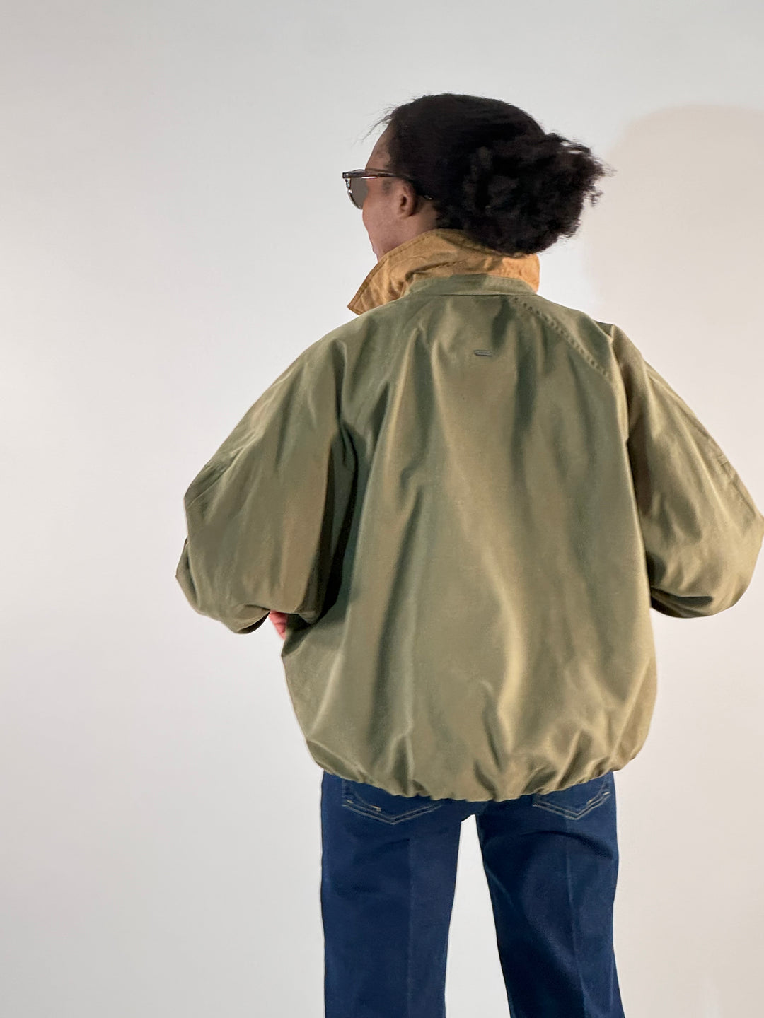 Sommerjacke aus gewachster Baumwolle