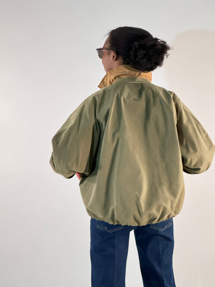 Sommerjacke aus gewachster Baumwolle