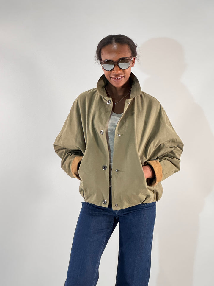 Sommerjacke aus gewachster Baumwolle