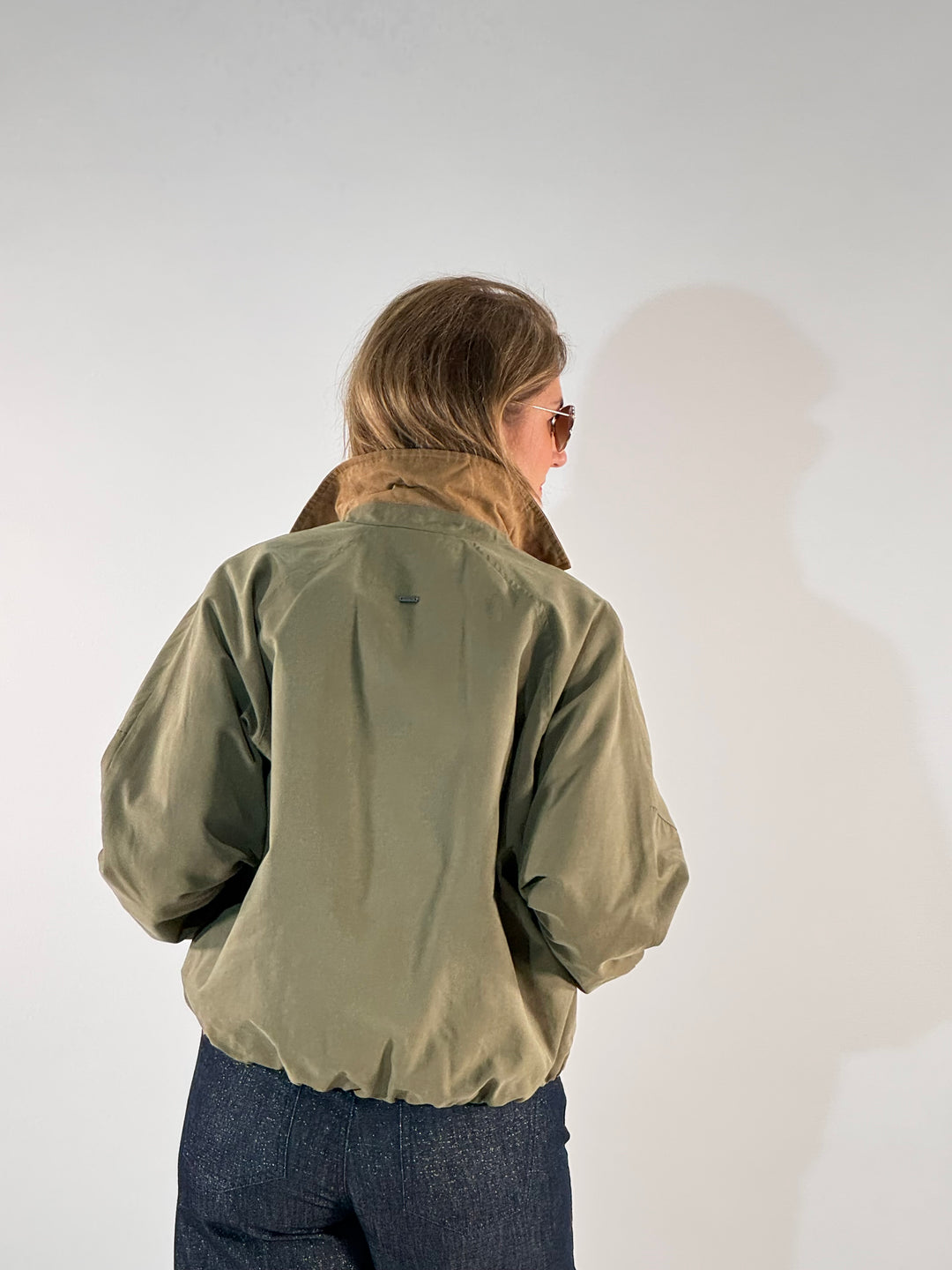 Sommerjacke aus gewachster Baumwolle