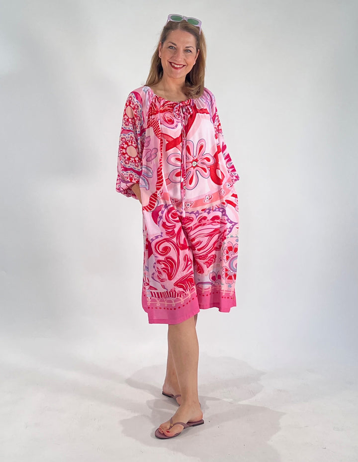 Kleid mit Carmen-Ausschnitt